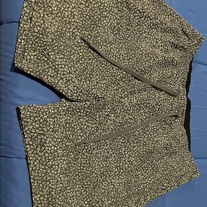 lululemon athletica Black and White Athletic Shorts